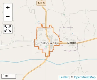 Area schools map